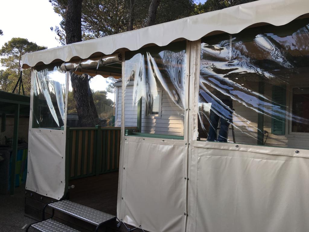 Bâche de Mobile home